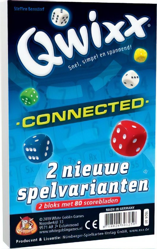 White Goblin Games Gezelschapsspel Qwixx Connected
