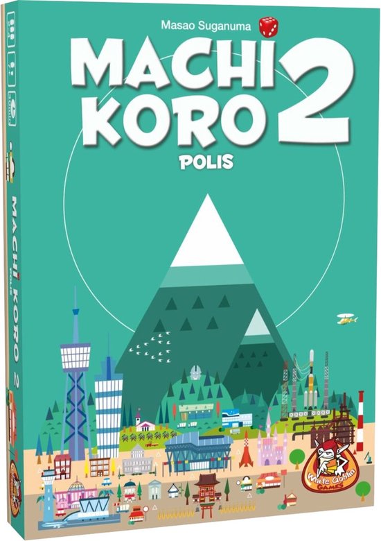 White Goblin Games Gezelschapsspel Machi Koro 2: Polis!