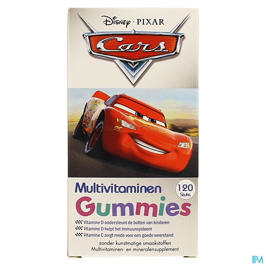 Disney Cars Multivitaminen 120 Gummies