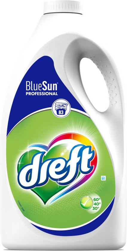Dreft Vloeibaar Wasmiddel Professional 83 wasbeurten 3,73 liter