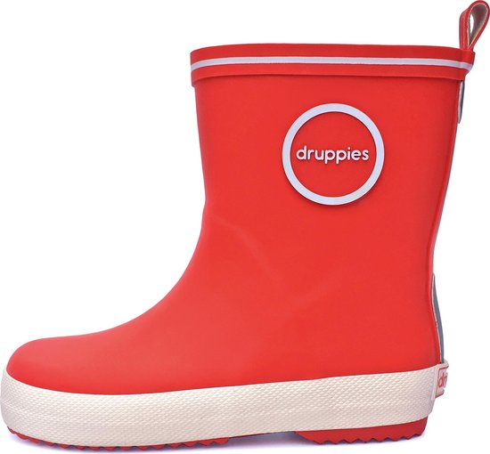 Druppies regenlaars rood ROOD 25