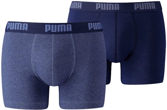 Puma Boxershort Basic Heren 2 stuks Denim XL