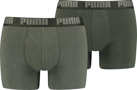 Puma Basic Boxer 2P GROEN M