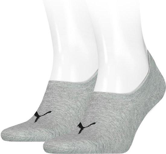 Puma Uni 2-pack Middle Grey | Grau | Maat: 35/38