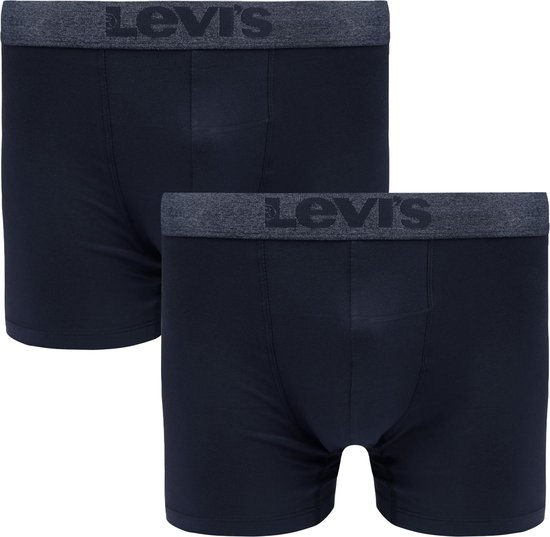 Levi's Brief Boxershorts 2-Pack Navy Melange - maat L