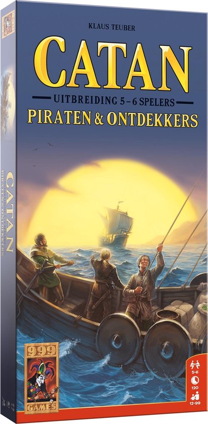 Catan: Uitbreiding Piraten&Ontdekkers 5/6 spelers - Bordspel