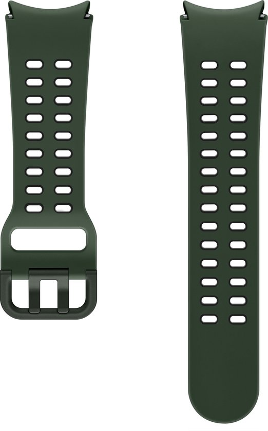Samsung Watch Extreme Sport Band - Geschikt voor Samsung Galaxy Watch6 (Classic) - S/M - Green/Black