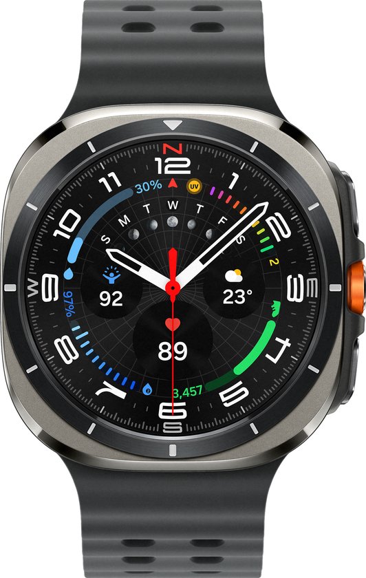 Samsung Galaxy Watch Ultra - smartwatch - 47mm - LTE - Titanium Zilverkleurig