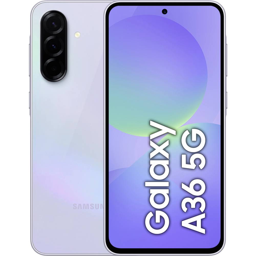 Samsung Galaxy A36 5G 17 cm (6.7') Dual SIM Android 15 USB Type-C 8 GB 256 GB 5000 mAh Lavendel