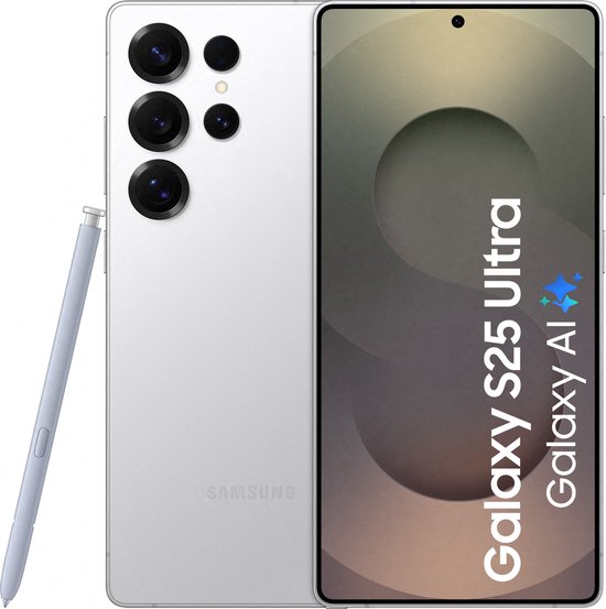 Samsung Galaxy S25 Ultra 5G 256GB Wit | Samsung Smartphones | Telefonie&Tablet - Smartphones | SM-S938BZSDEUB