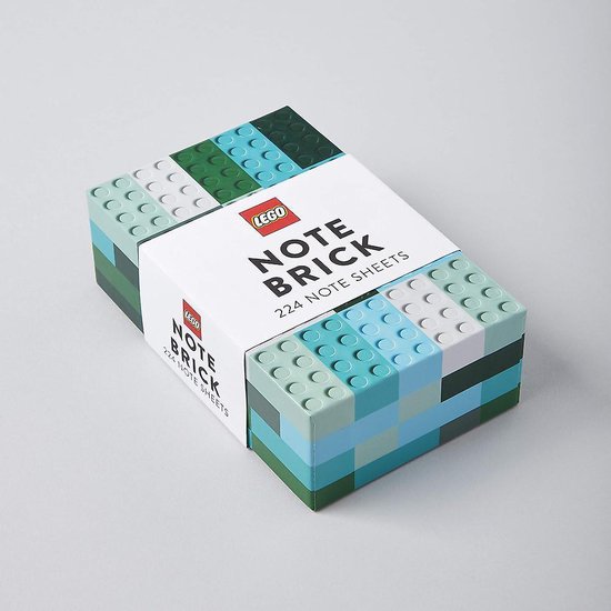 LEGO doosje met notitieblaadjes