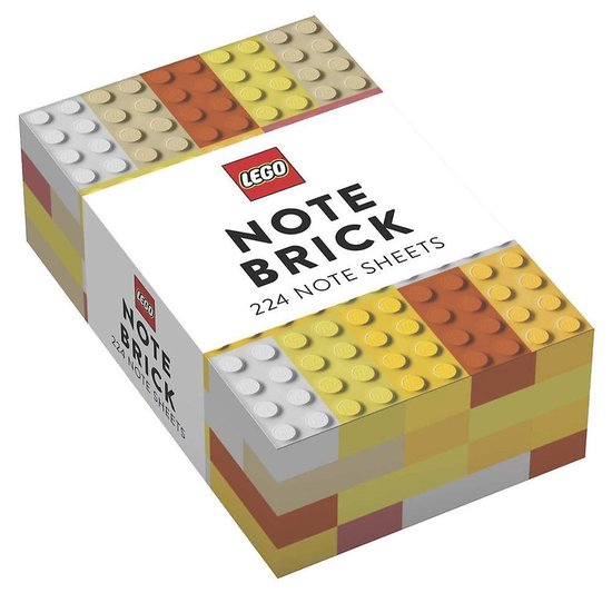 LEGOÂ® Note Brick (Yellow-Orange)