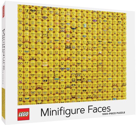 Minifiguurgezichtenpuzzel 1000 stukjes