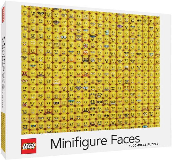 Minifiguurgezichtenpuzzel 1000 stukjes