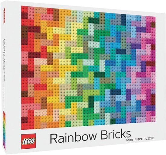 Regenboogstenenpuzzel 1000 stukjes
