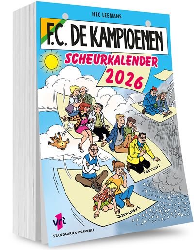 F.C. De Kampioenen scheurkalender 2026