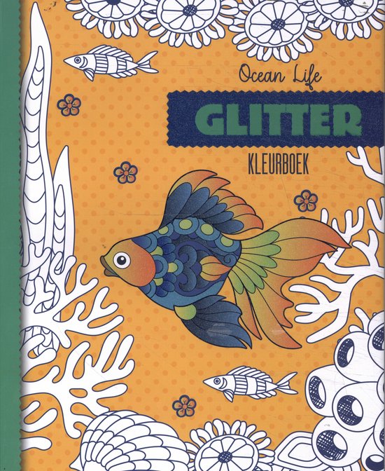 Kleurboek Interstat Glitter Ocean Life