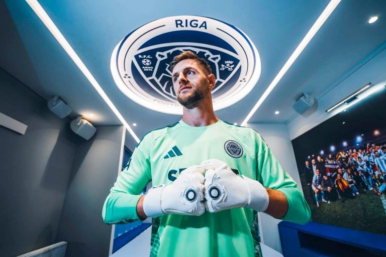 “Riga FC” sastāvā paņem jaunu vārtsargu, izlasē aizvadījis astoņas spēles