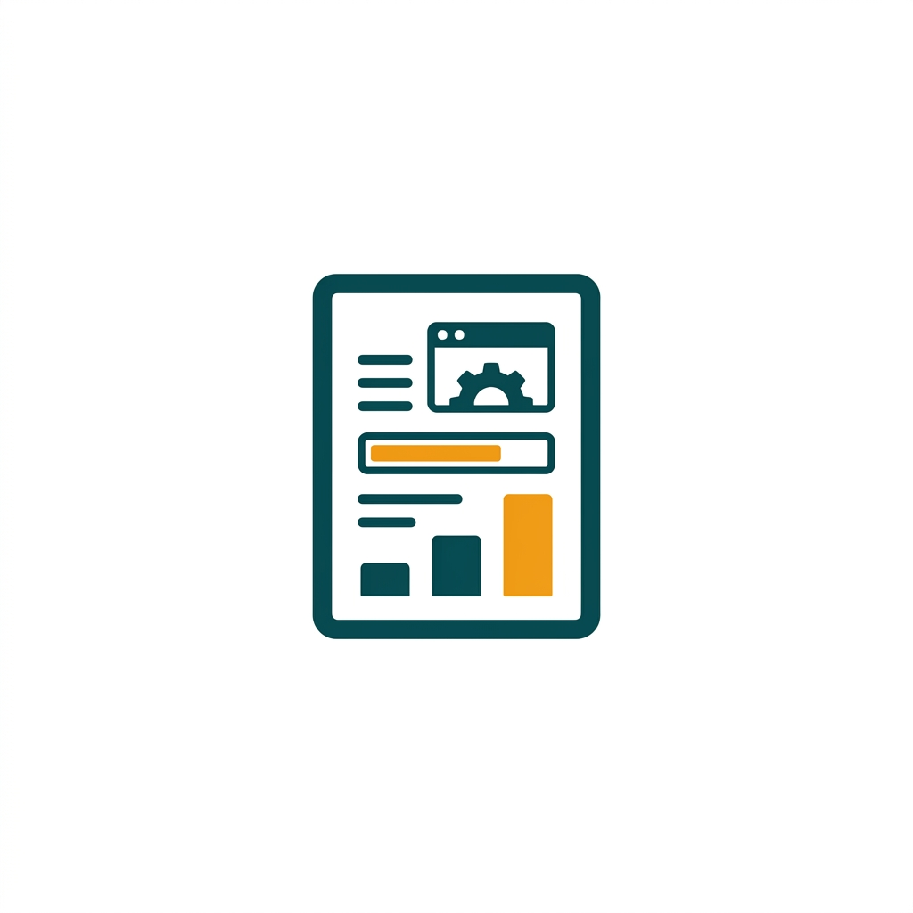 a document icon with a wax seal and a blockchain-like pattern in the background