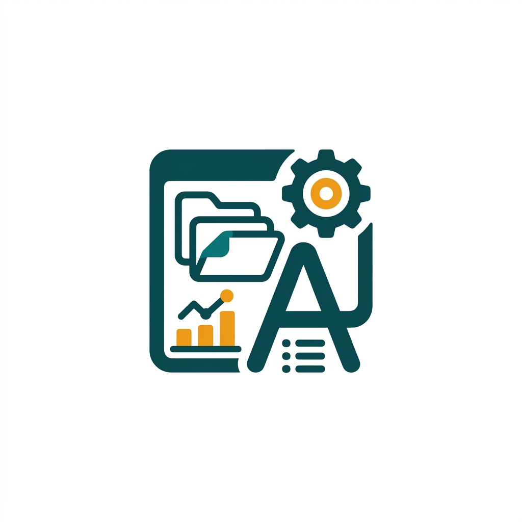 a magnifying glass hovering over a corrupted file icon, with a checkmark appearing