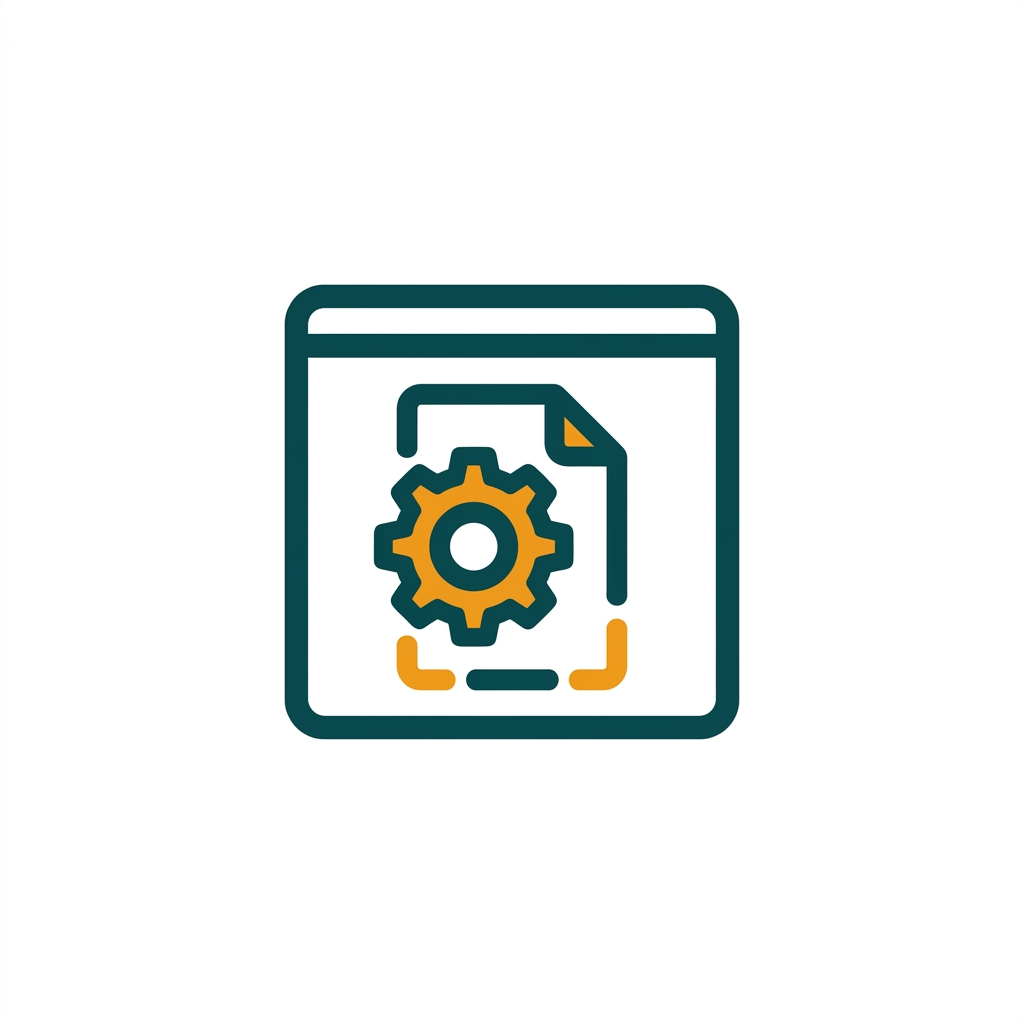 a simple webcam icon with a privacy cover sliding over the lens, minimal vector icon