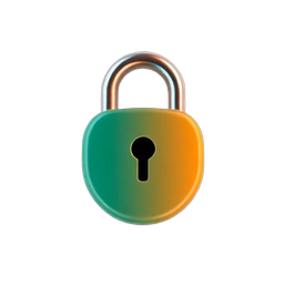 a stylized window icon with four panes and a lock, symbolizing robust security
