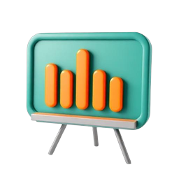 a presentation software slide with bullet points and a graph