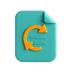 a document icon with a small wrench and gear, symbolizing repair
