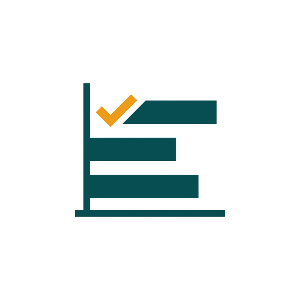 a simple calendar icon with a marked date and a small clock