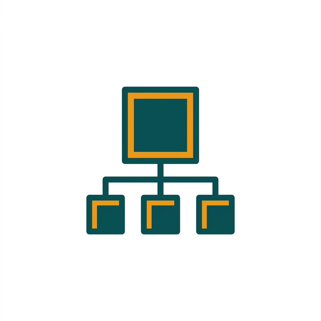 a diagram shape linked to a small spreadsheet icon, indicating data connectivity