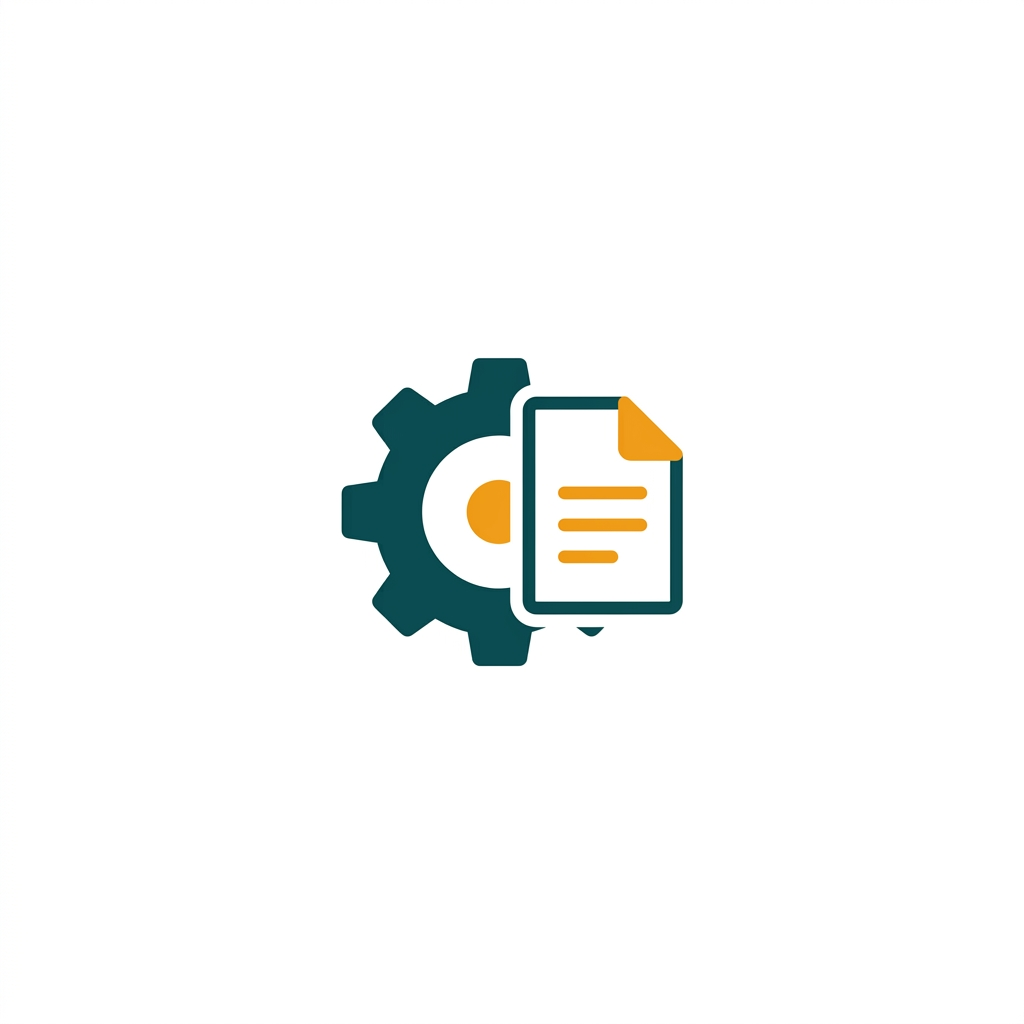 a magnifying glass icon scanning lines of digital code for threats