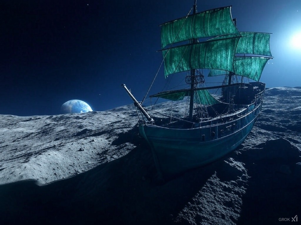 Image 3 of Pirate ships flying through things
