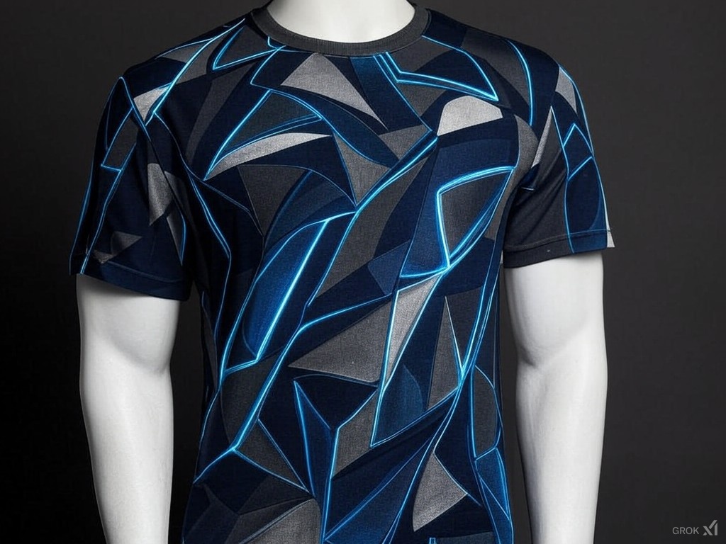 Image 4 of Men patterned tshirt prompt ideas