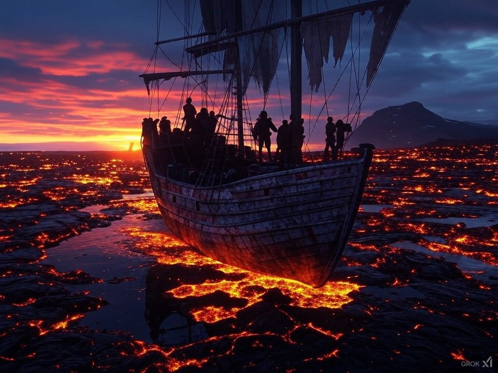 Image 2 of Pirate ships flying through things