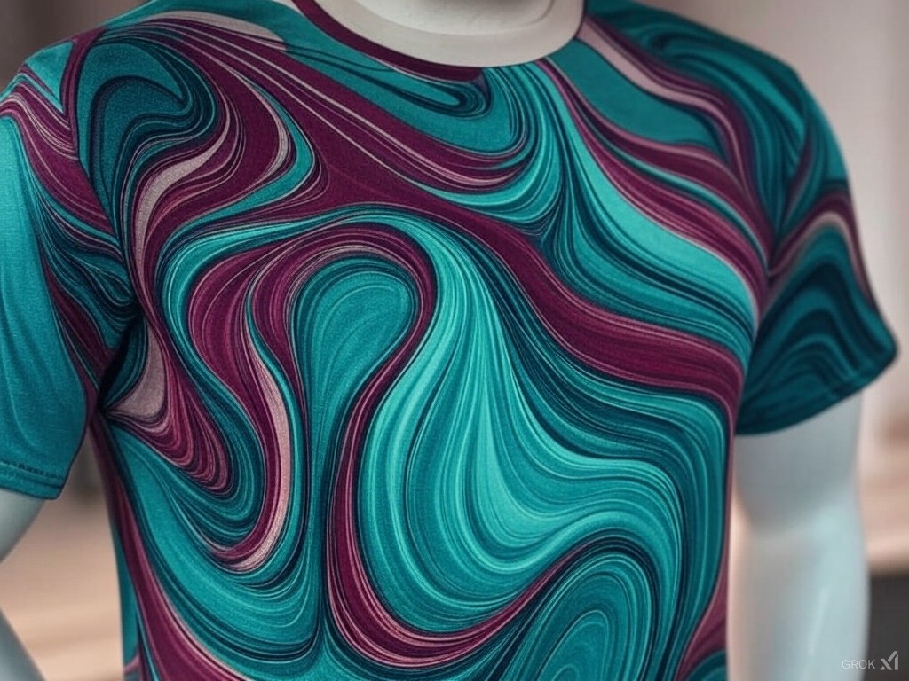 Image 1 of Men patterned tshirt prompt ideas