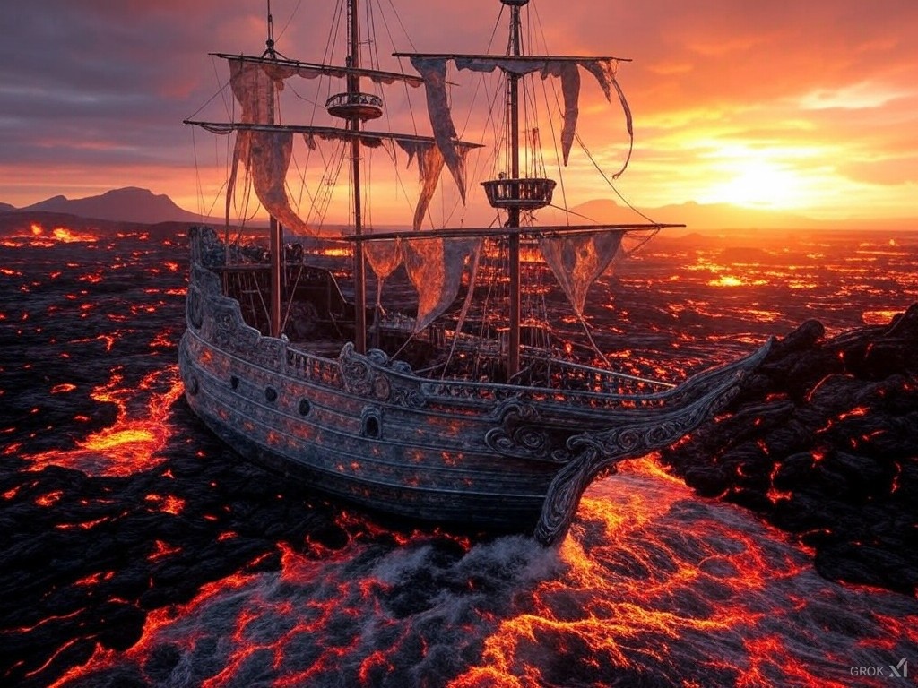 Image 5 of Pirate ships flying through things