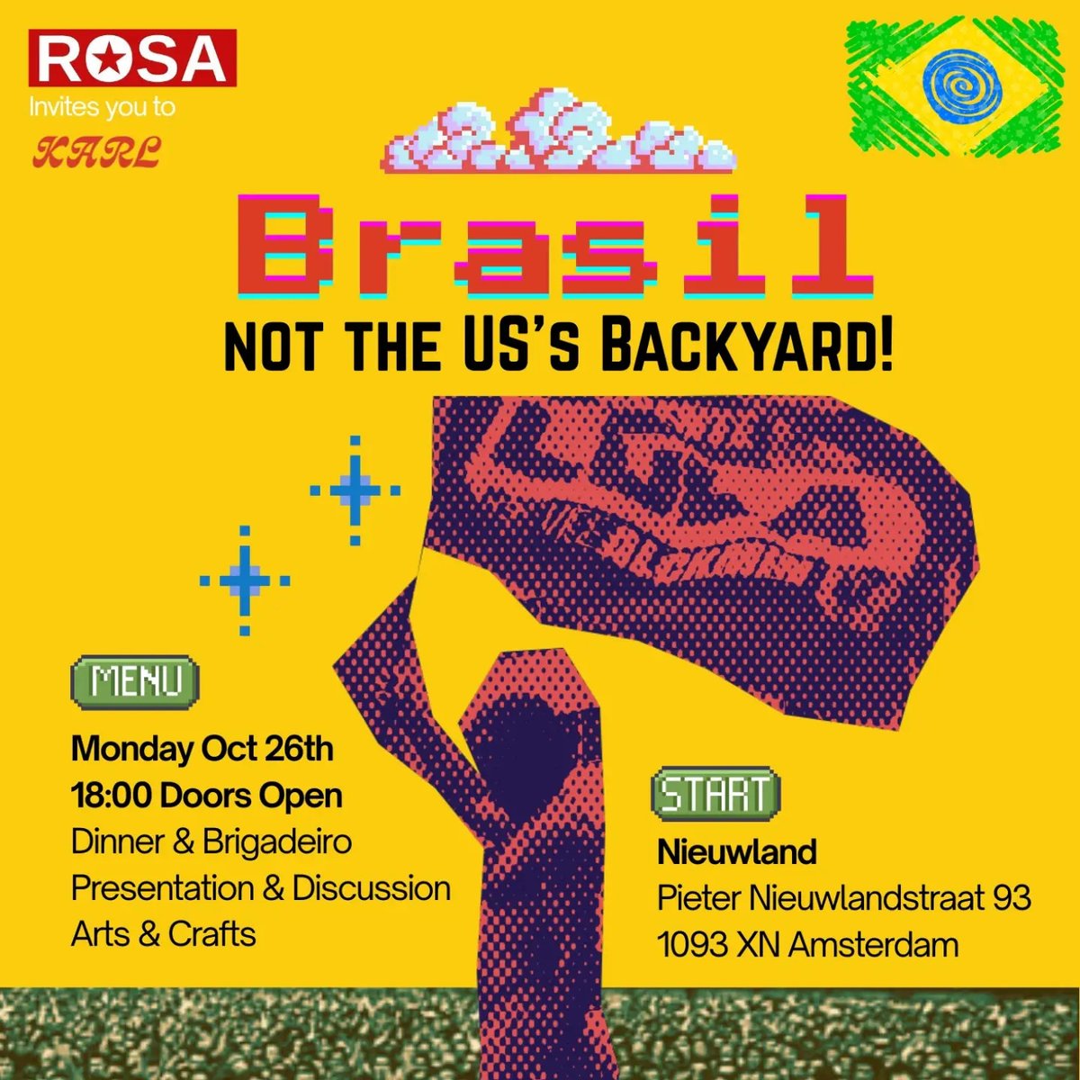 Brasil - not the US's backyard – Amsterdam, Monday, 26 October 2026 ...