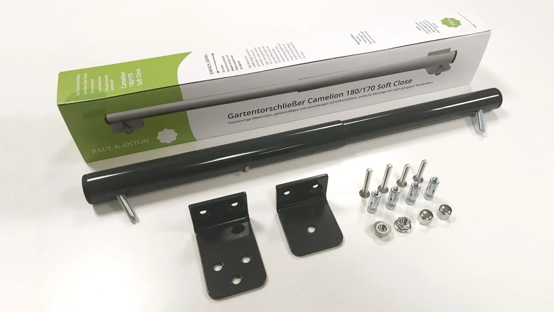 Ferme-porte de jardin « Camelion » en test 2023 Ferme-porte de jardin « Camelion » en test 2023