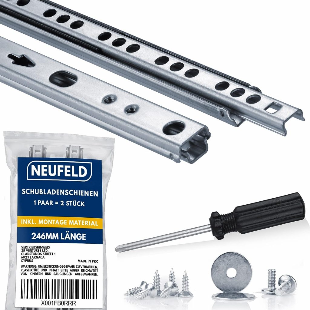 NEUFELD® Drawer runners