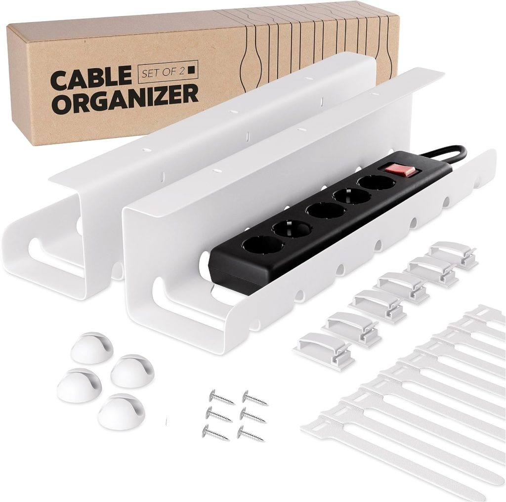 Zenacasa cable duct desk