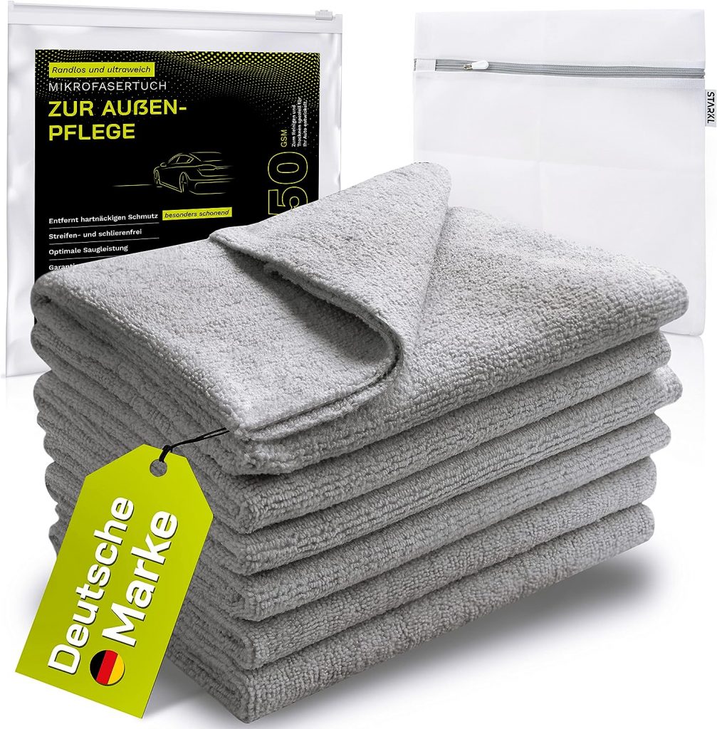 STARKL® microfibre cloth in 350 GSM, especially for vehicle cleaning and care