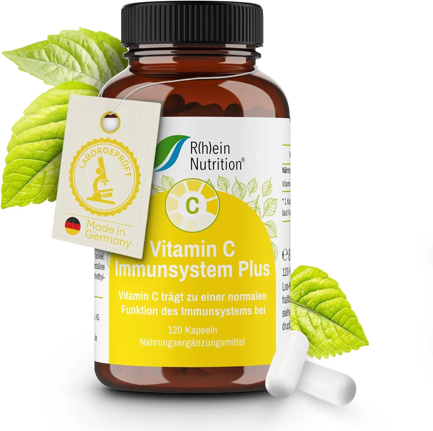 Vitamine C Immuunsysteem Plus van R(h)ein Voeding Vitamine C Immuunsysteem Plus van R(h)ein Voeding