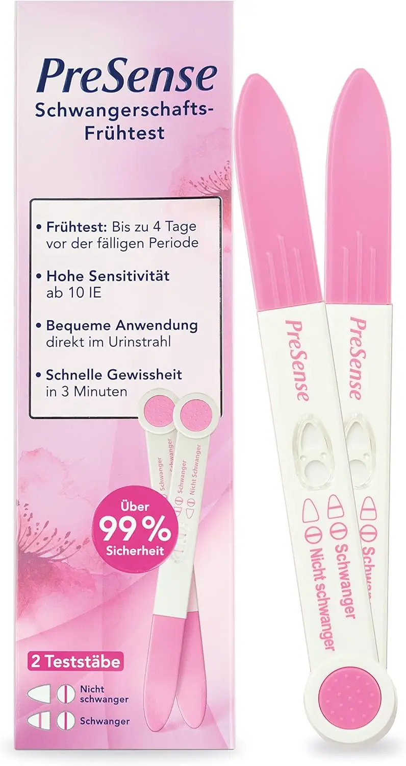 PreSense® Schwangerschafts-Schnelltest PreSense® Schwangerschafts-Schnelltest