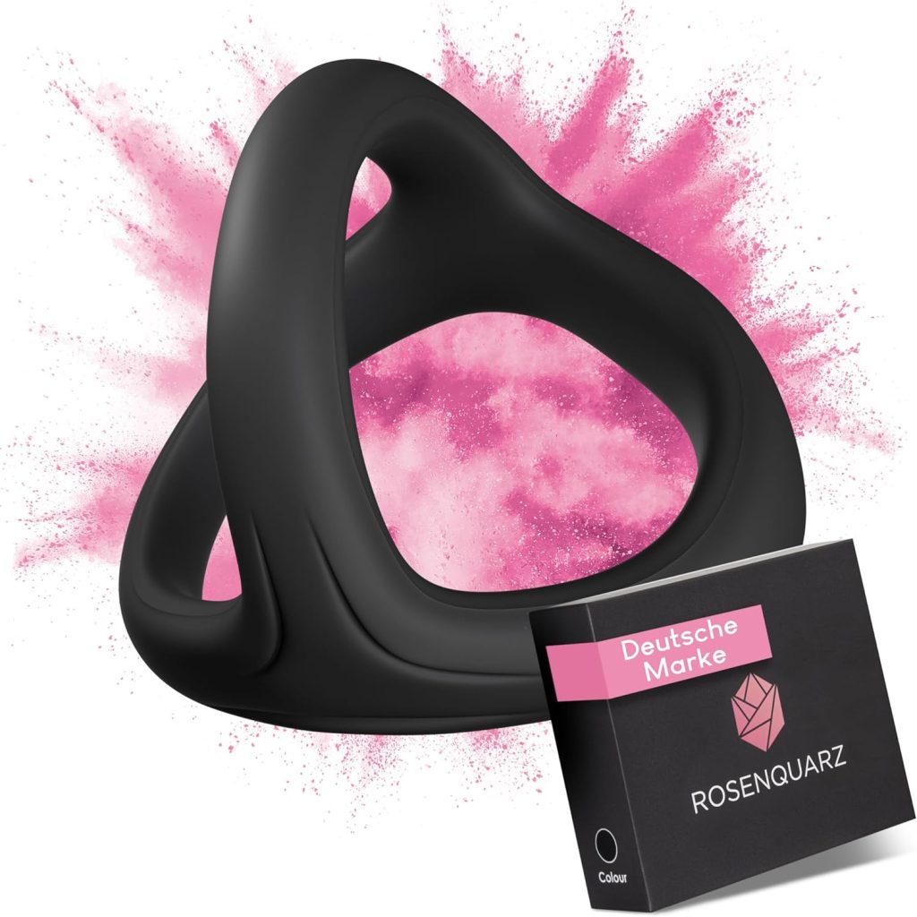 ROSENQUARZ® Premium driehoekige penisring