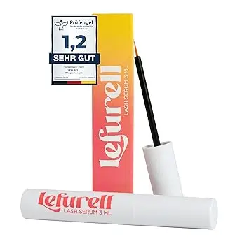 Eyelash serum in the test