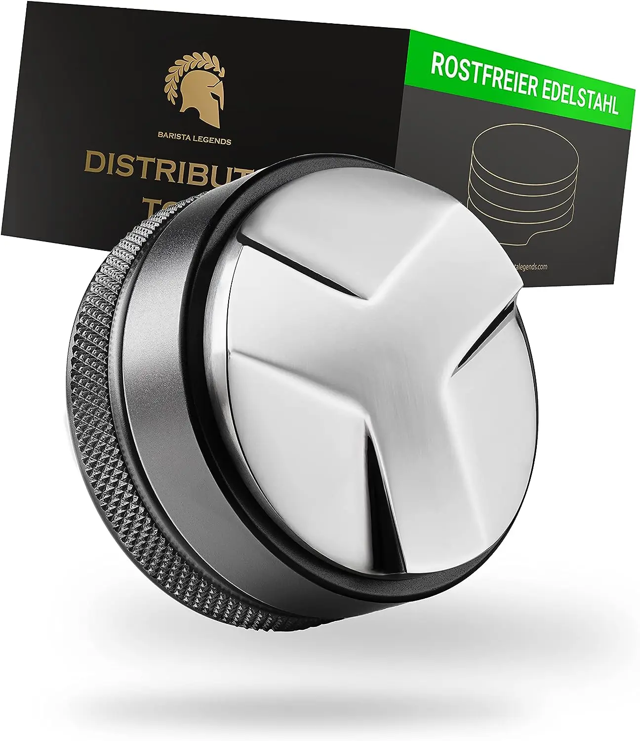 Barista Legends® stainless steel distributor Barista Legends® stainless steel distributor