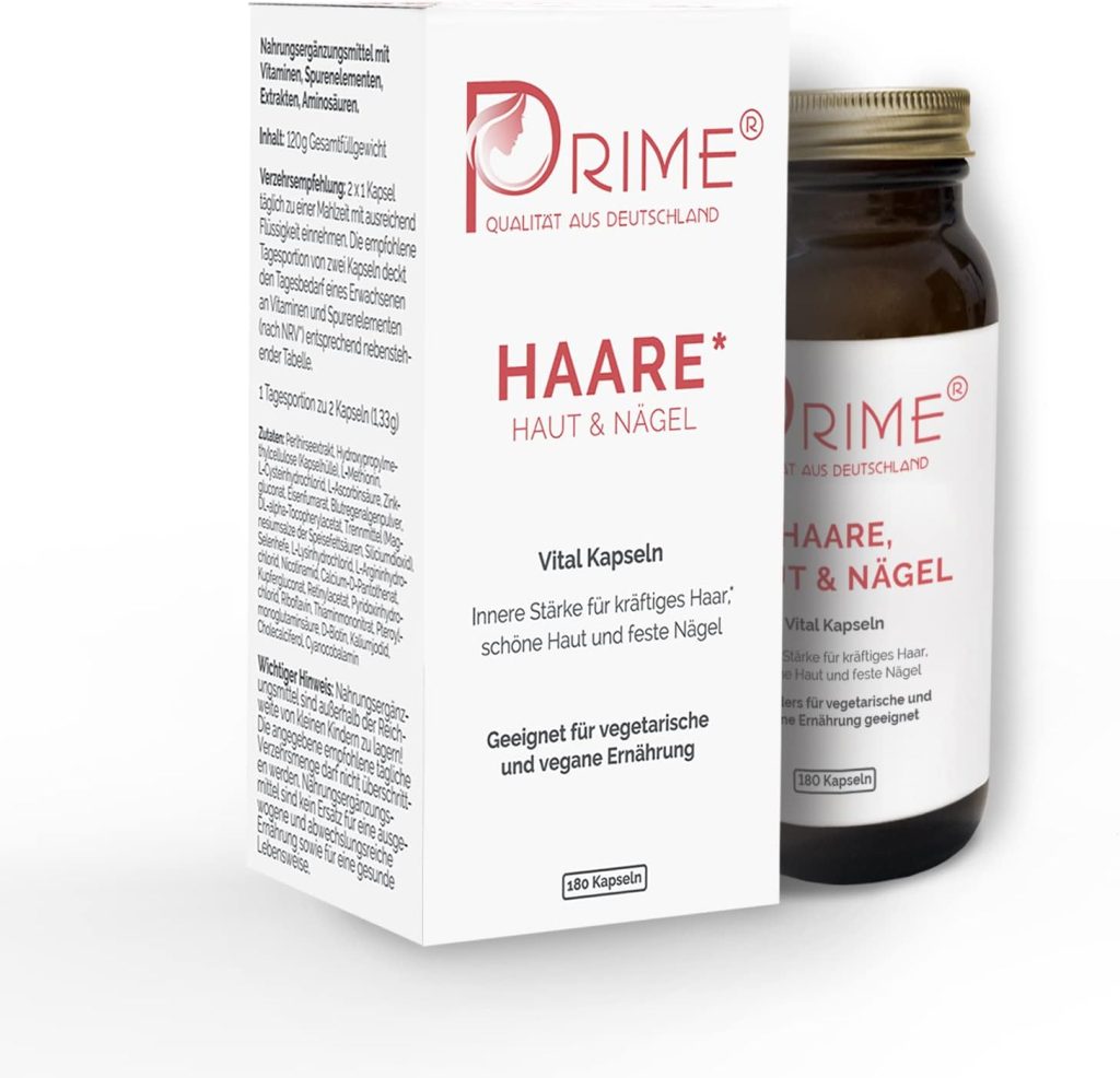 Hair Skin & Nails Vital Capsules from Prime Essentials