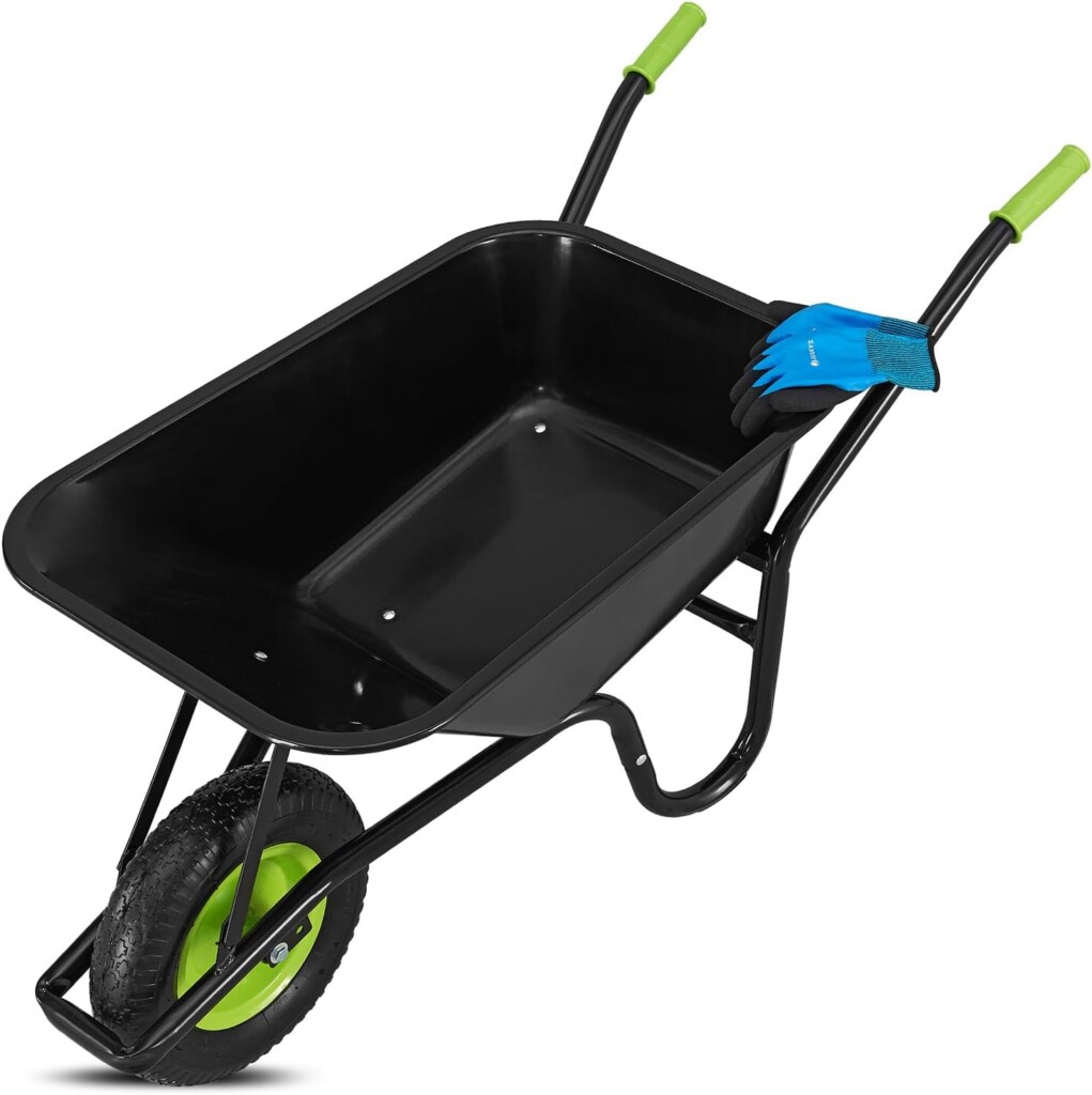 Garden 100L wheelbarrow from Juskys Garden 100L wheelbarrow from Juskys