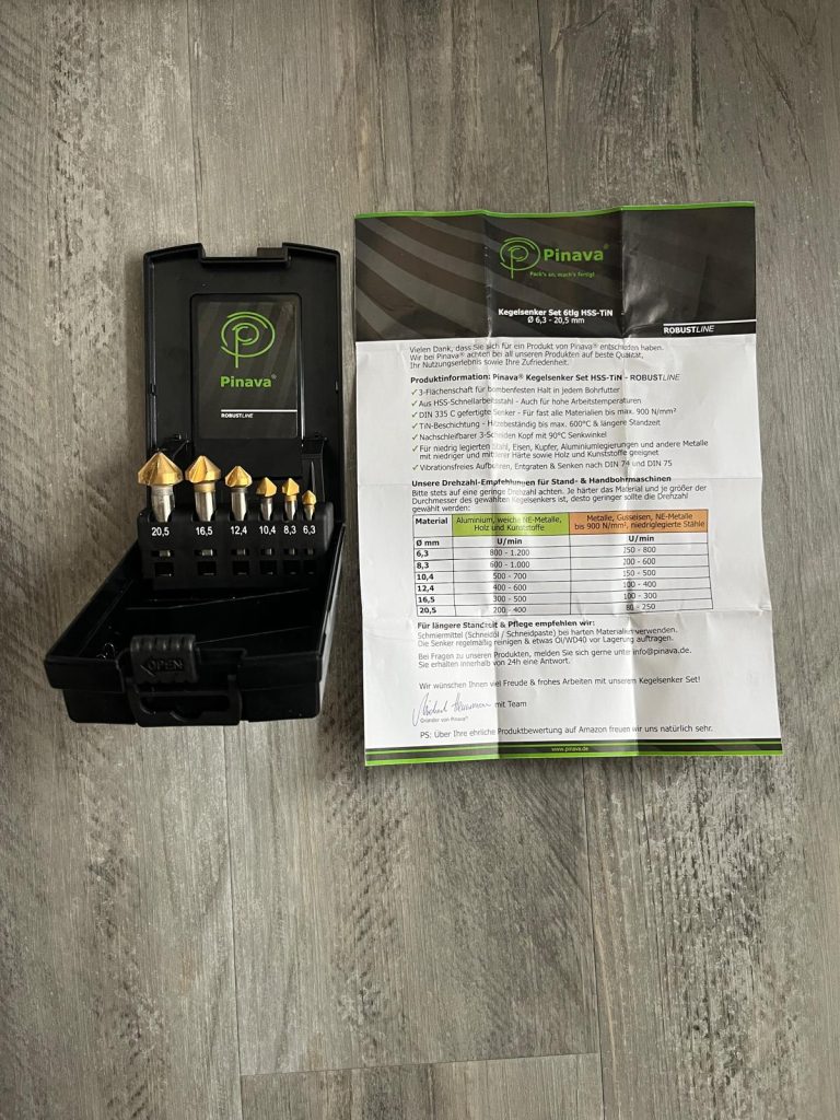 Set di svasatori Pinava® HSS CutX