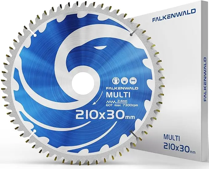 Falkenwald lame de scie circulaire Multi Material 210×30 mm Falkenwald lame de scie circulaire Multi Material 210×30 mm